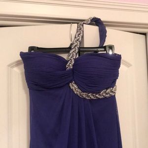 Blue formal dress